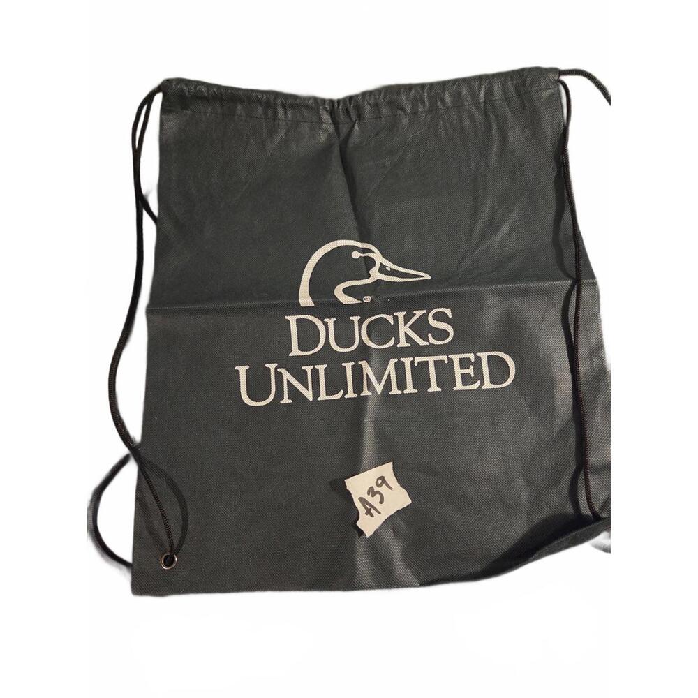 Ducks Unlimited Draw String Bag | Green White - Gym Bag